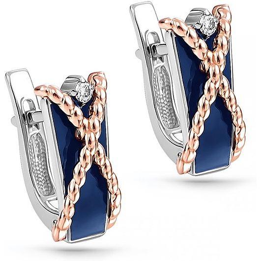 

Серьги женские из золота Kabarovsky 12-11060-1007, бриллиант, 12-11060-1007