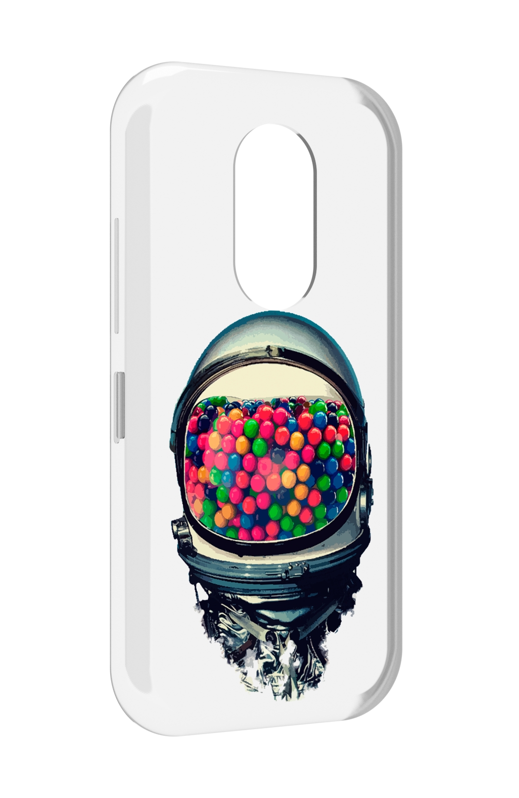

Чехол MyPads шлем космонавта для Doogee S61 / S61 Pro, Прозрачный, Tocco