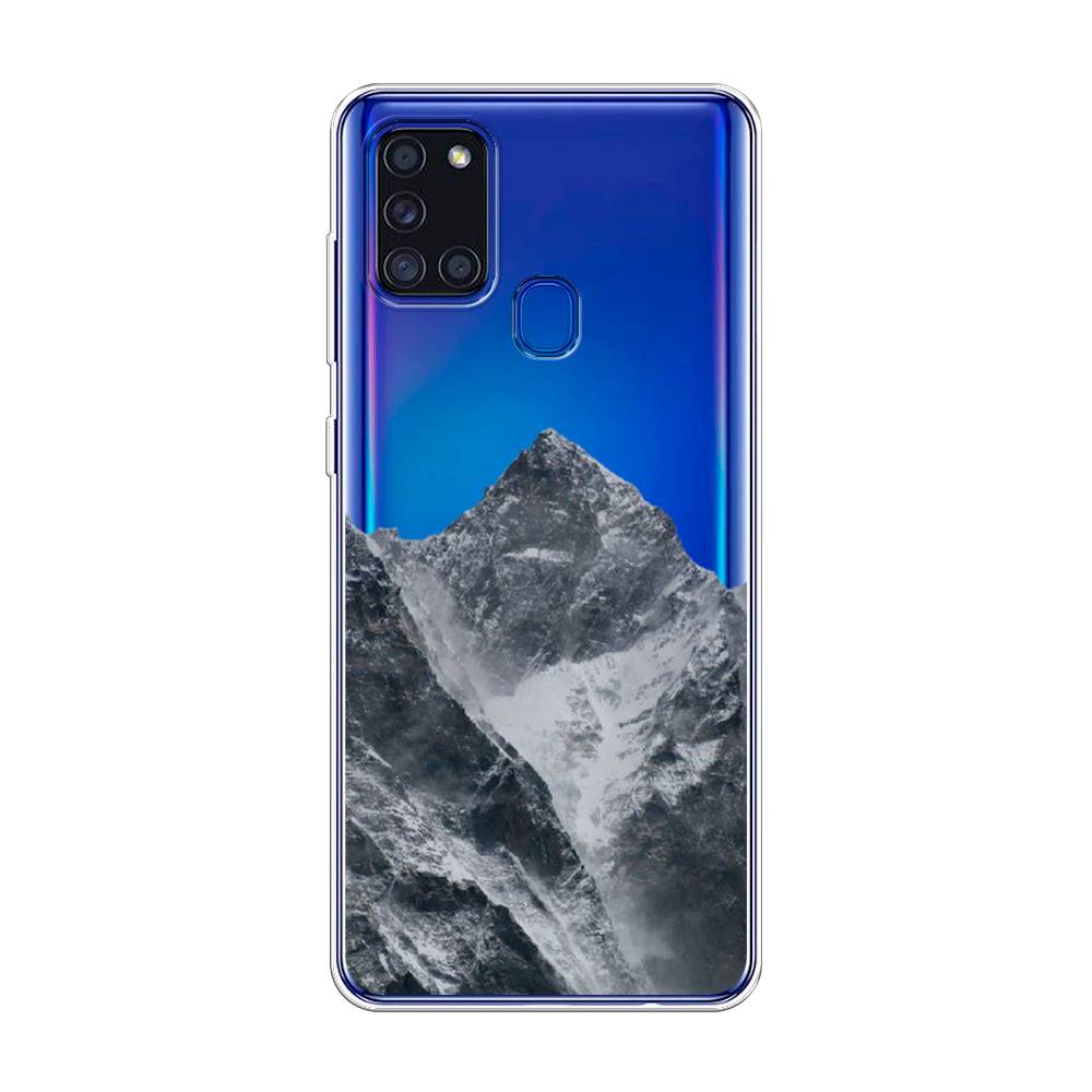 

Чехол на Samsung Galaxy A21s "Горы арт 4", Серый;бежевый, 2100250-2