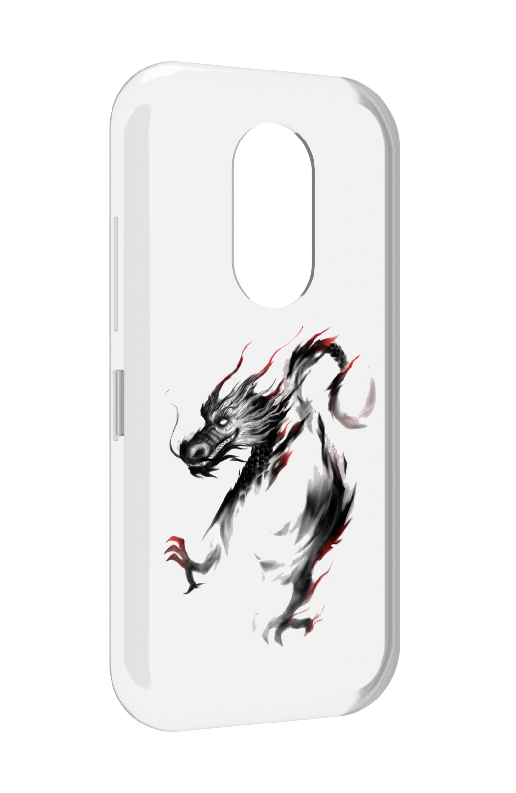 

Чехол MyPads черный дракон для Doogee S61 / S61 Pro, Прозрачный, Tocco