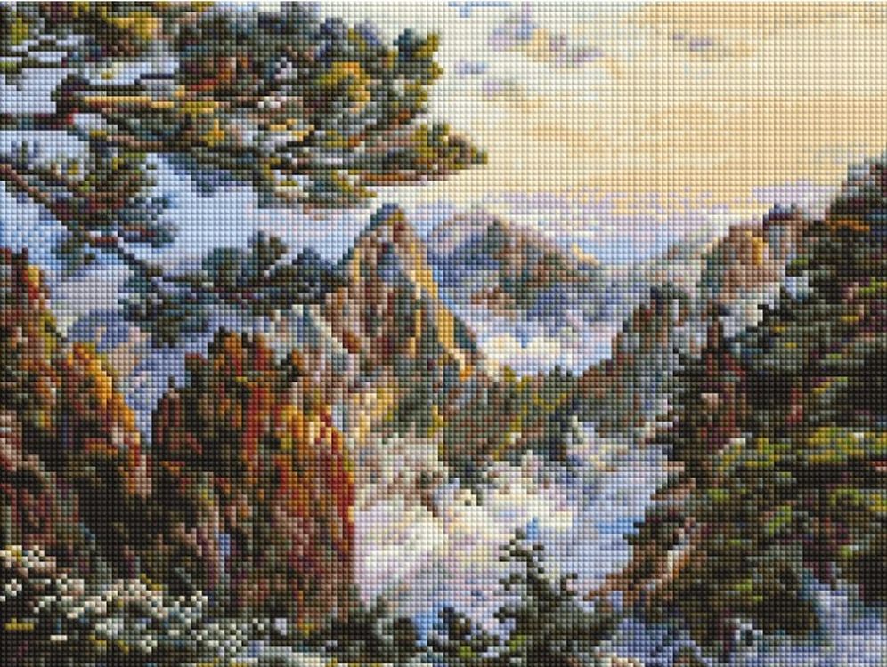 

Алмазная вышивка Белоснежка «Китай. Хуаншань»