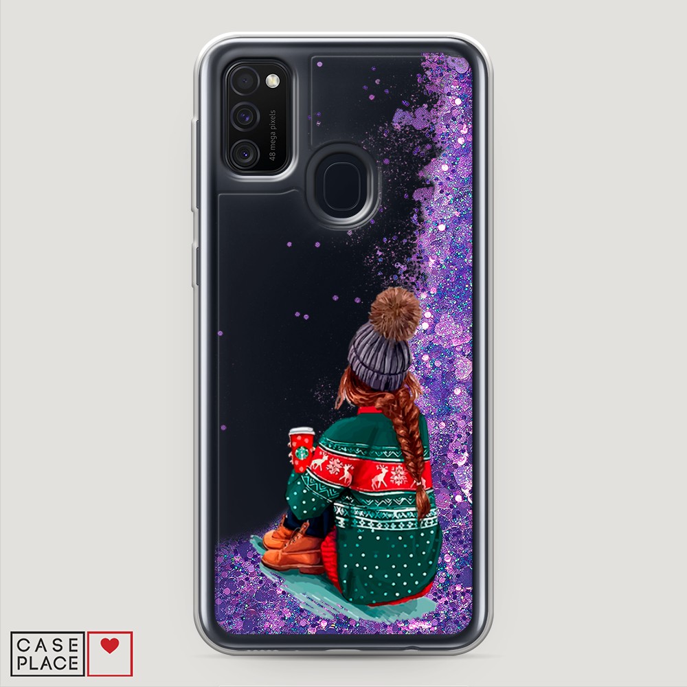

Чехол Awog на Samsung Galaxy M21 "Winter dreams", Разноцветный, 29792-1