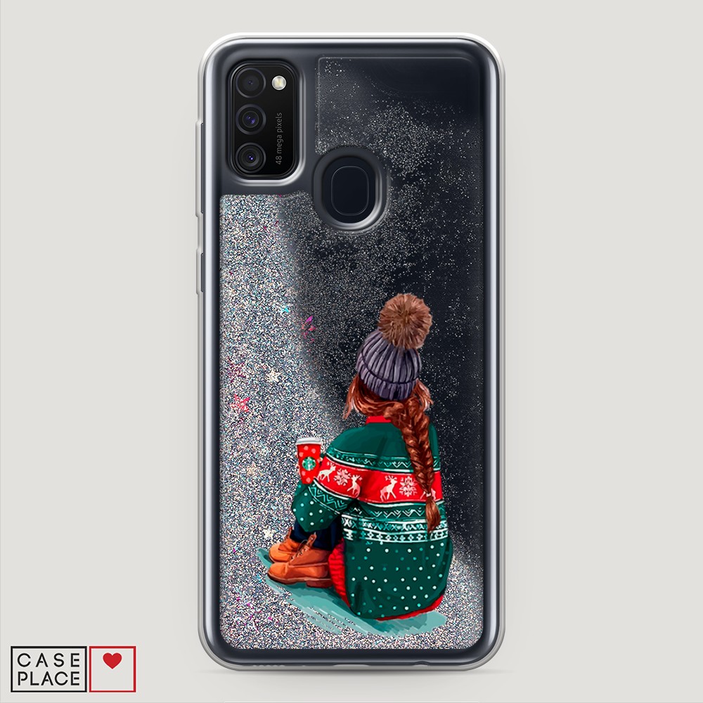 

Чехол Awog на Samsung Galaxy M21 "Winter dreams", Разноцветный, 29791-1