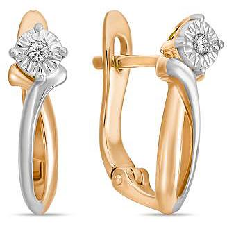 

Серьги женские из золота Лукас-Голд E01-D-L-PL-34964, бриллиант, E01-D-L-PL-34964