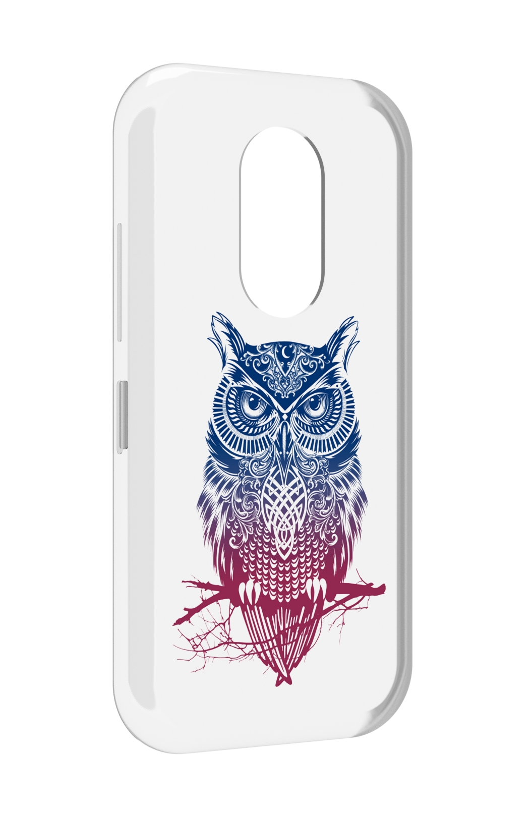 

Чехол MyPads хиппи сова для Doogee S61 / S61 Pro, Прозрачный, Tocco