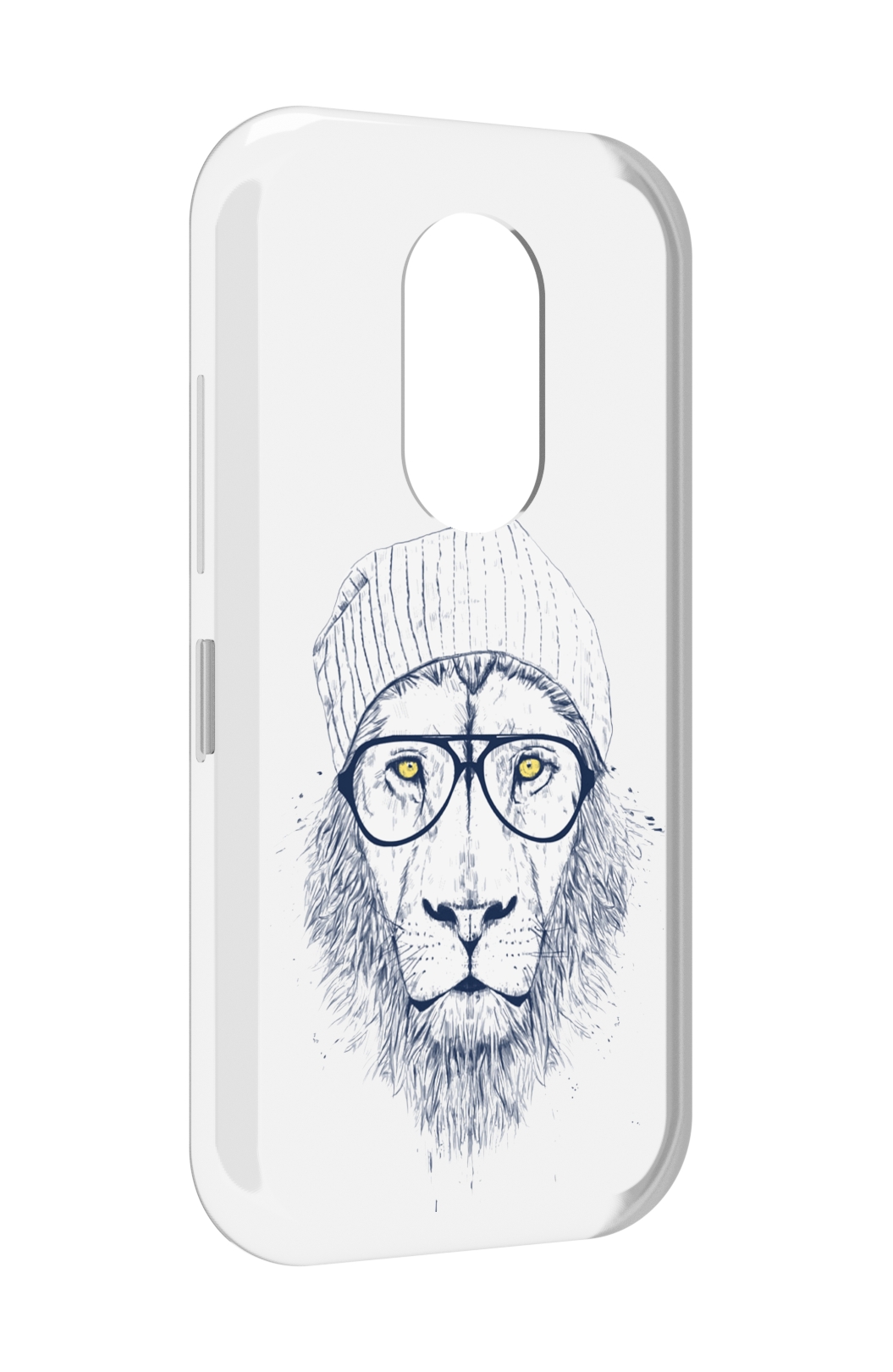 

Чехол MyPads хиппи лев для Doogee S61 / S61 Pro, Прозрачный, Tocco