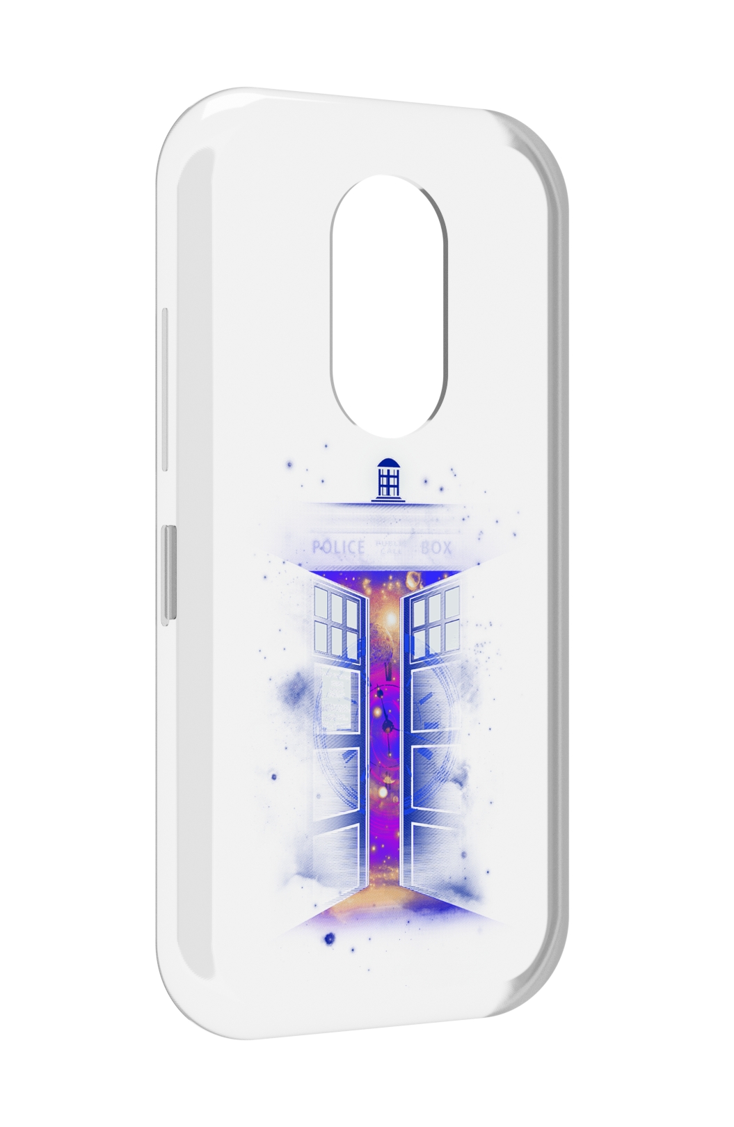 

Чехол MyPads фиолетовый уголок абстракция для Doogee S61 / S61 Pro, Прозрачный, Tocco