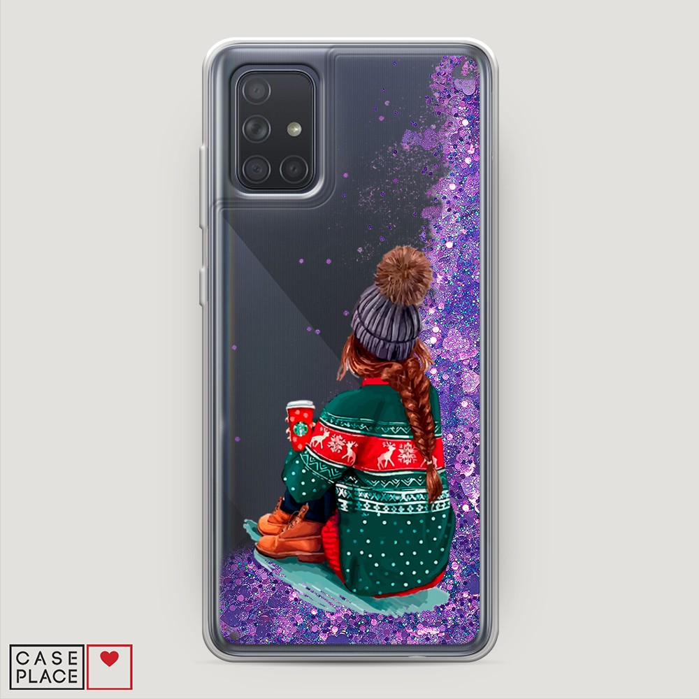 

Чехол Awog на Samsung Galaxy A71 4G "Winter dreams", Разноцветный, 29092-1