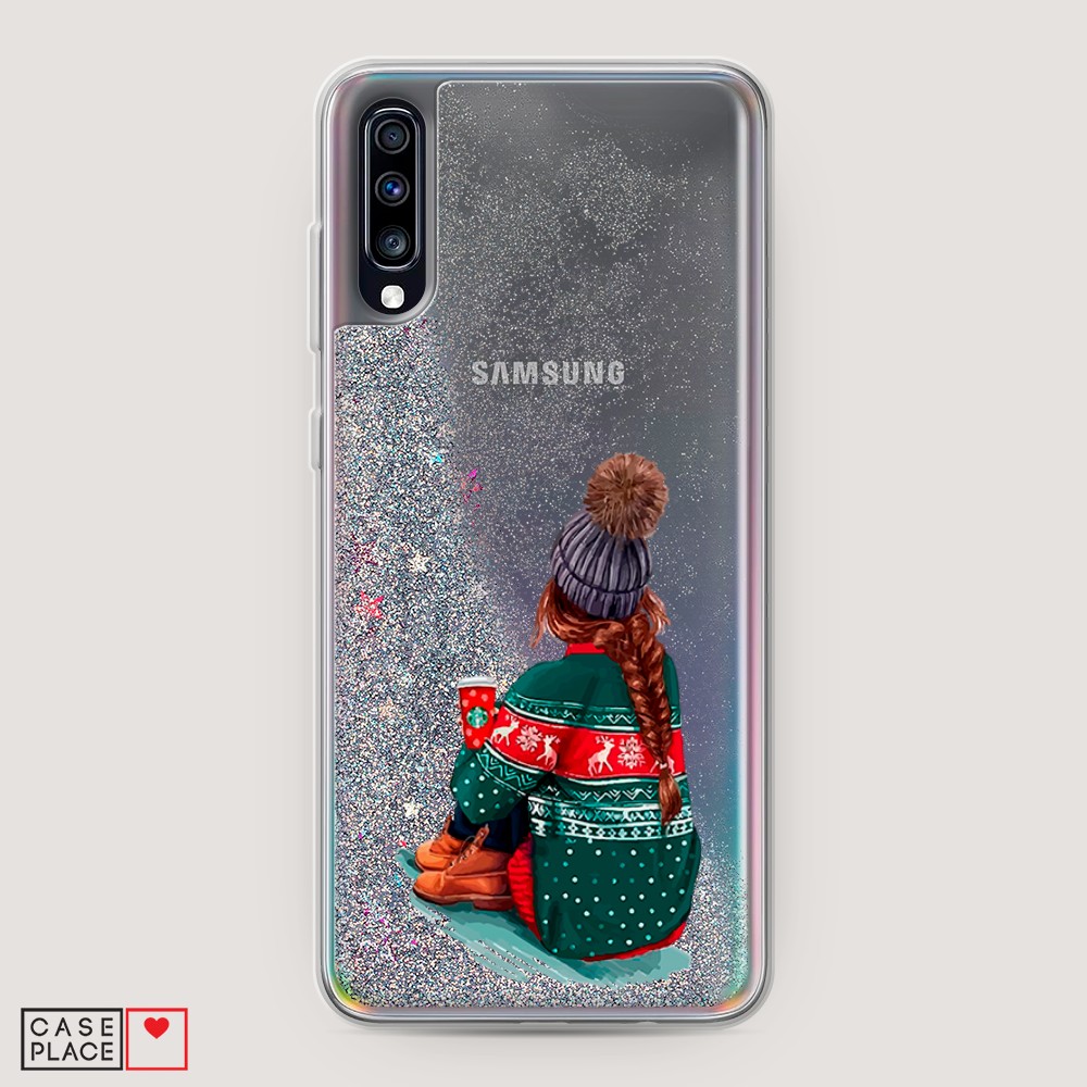 

Чехол Awog на Samsung Galaxy A70 "Winter dreams", Разноцветный, 28191-1