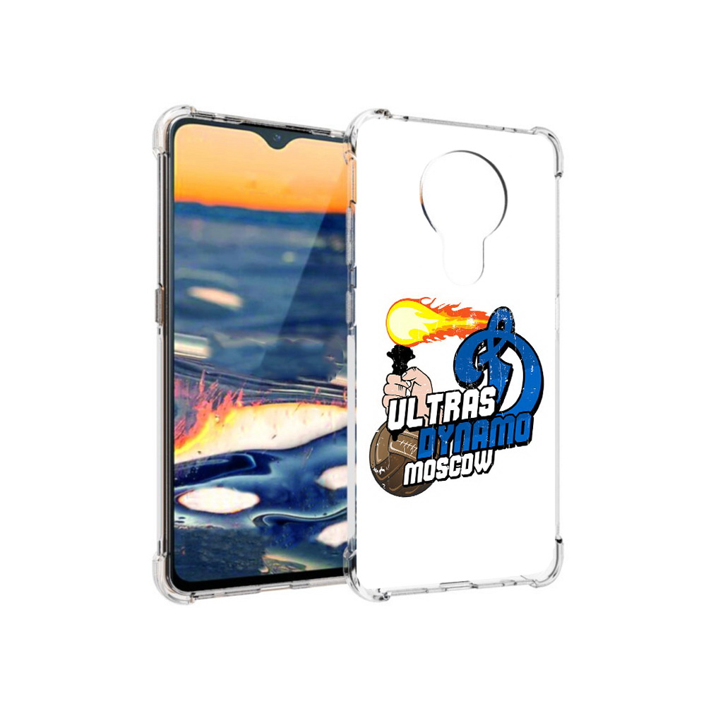 

Чехол MyPads Tocco для Nokia 5.3 ФК Динамо (PT227052.106.177), Прозрачный, Tocco
