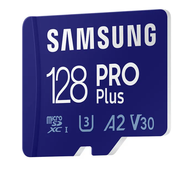 Карта памяти Samsung Micro SDXC 128Гб PRO Plus (128синяя)