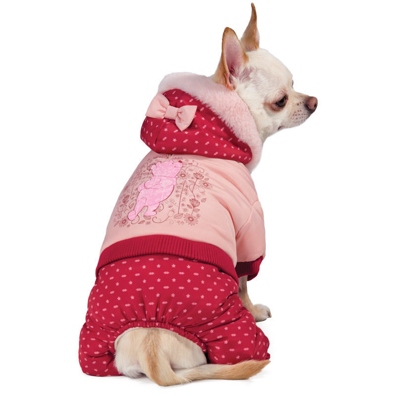 Комбинезон Triol Disney Winnie-the-Pooh розовый зимний для собак XS: 20 см