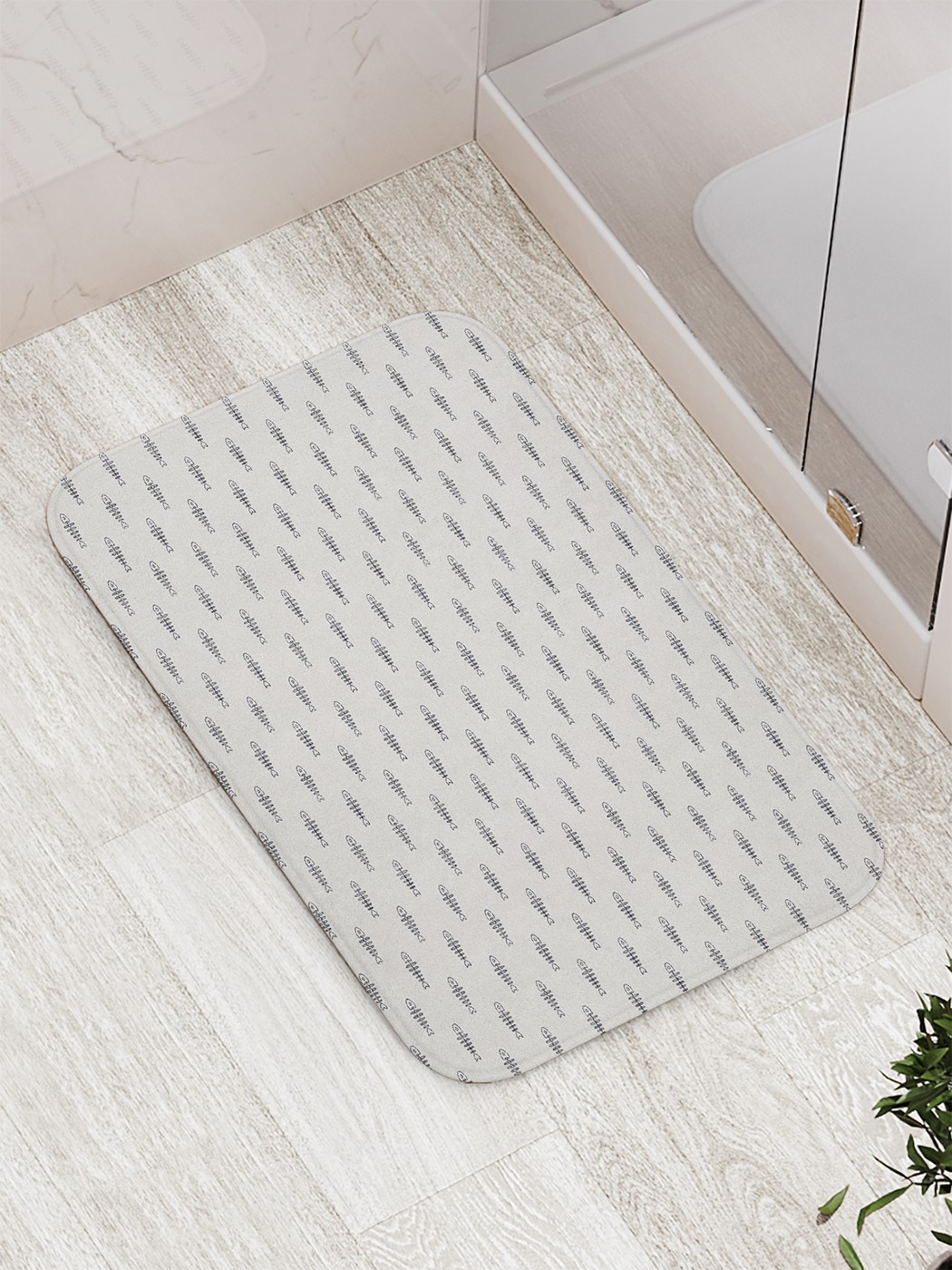 

bath_71112 Коврик противоскользящий для ванной, сауны, бассейна, 77х52 см