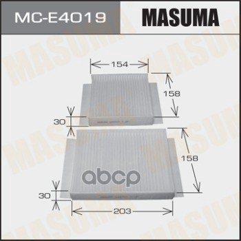 

Фильтр воздушный салона MASUMA MCE4019