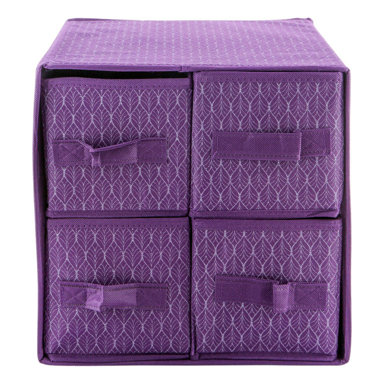 

Коробка универсальная Homeclub 28 x 14 х 28 см фиолетовая