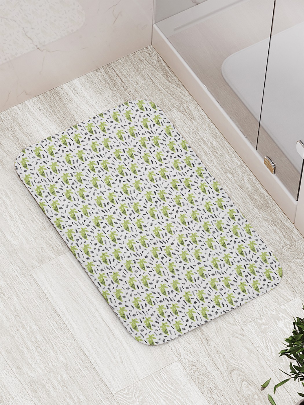

bath_71103 Коврик противоскользящий для ванной, сауны, бассейна, 77х52 см