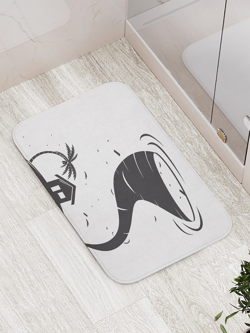 

bath_70934 Коврик противоскользящий для ванной, сауны, бассейна, 77х52 см
