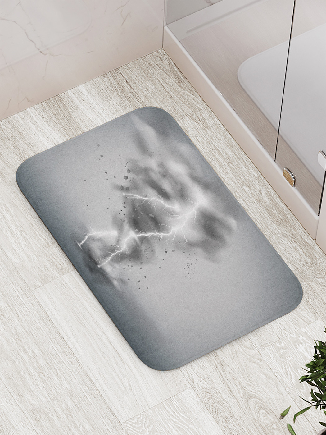 

bath_70932 Коврик противоскользящий для ванной, сауны, бассейна, 77х52 см