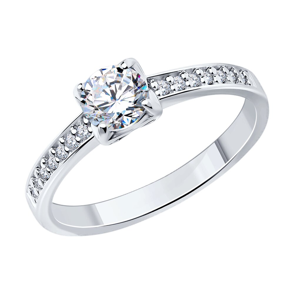 

Кольцо из серебра р. 16,5 Diamant 94-110-01712-1, фианит, 94-110-01712-1