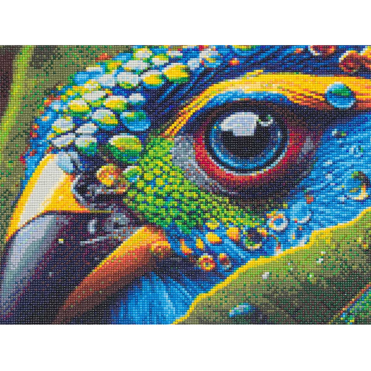 Алмазная мозаика Cristyle, Cr430213, Глаз попугая, 40х30 см
