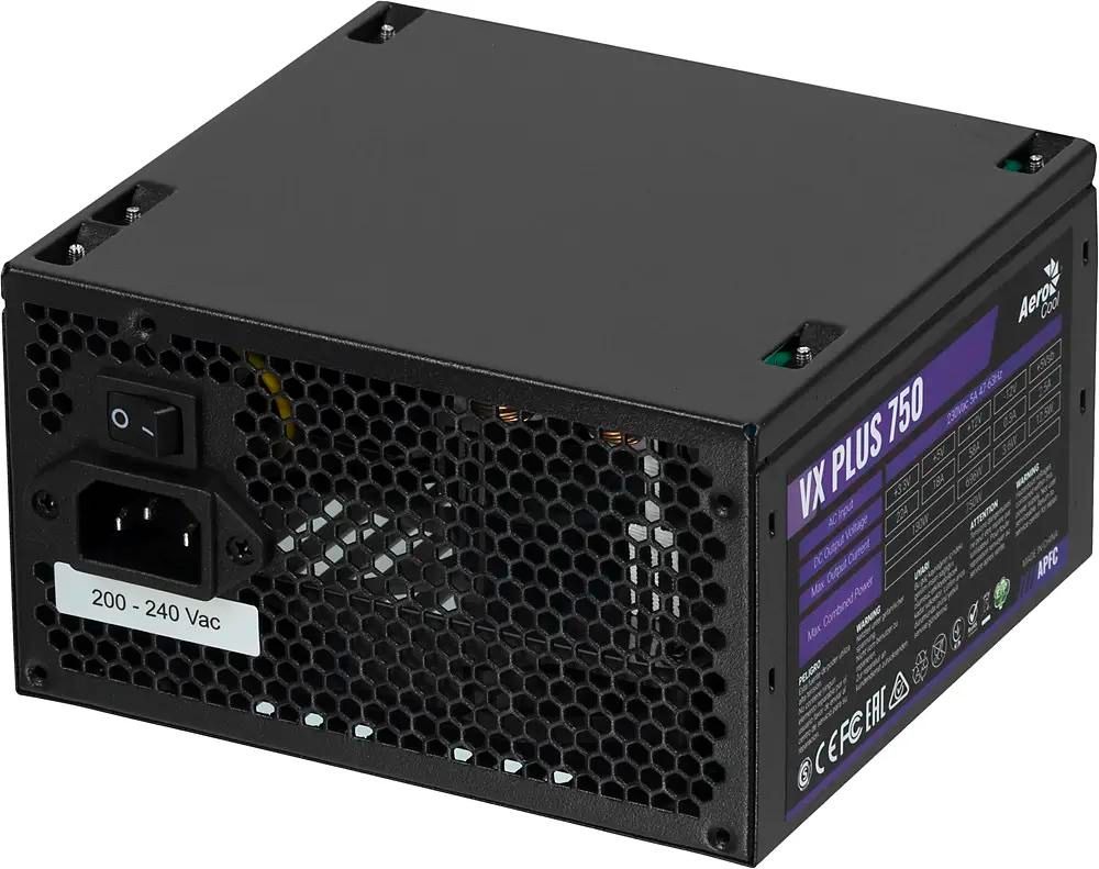 

Блок питания Aerocool VX PLUS 750W, 750Вт, 120мм, черный, retail vx-750 plus, Блок питания Aerocool VX PLUS 750W, 750Вт, 120мм, черный, retail [vx-750 plus]