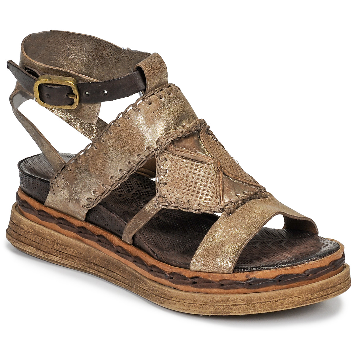 

Сандалии женские Airstep / A.S.98 13203894 золотистые 40 EU, Золотистый, 13203894