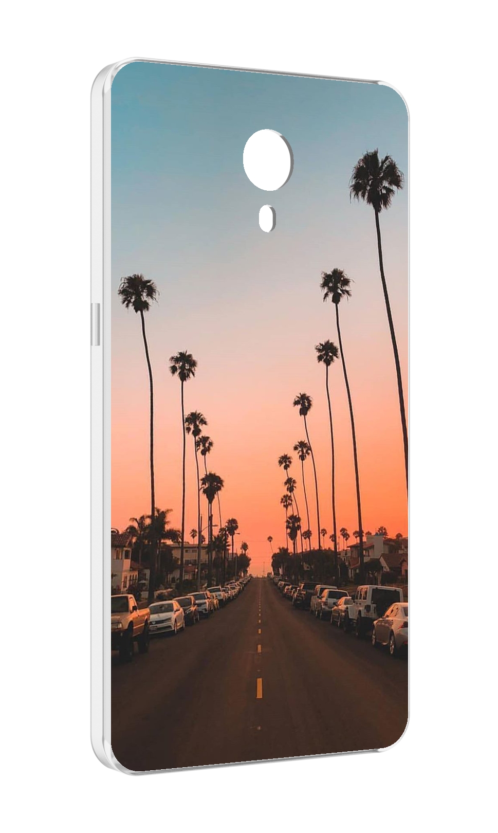 

Чехол MyPads дорога-с-закатом для Meizu M3 Note, Прозрачный, Tocco