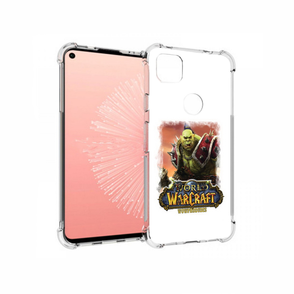 

Чехол MyPads Tocco для Google Pixel 4A Варкрафт, Прозрачный, Tocco