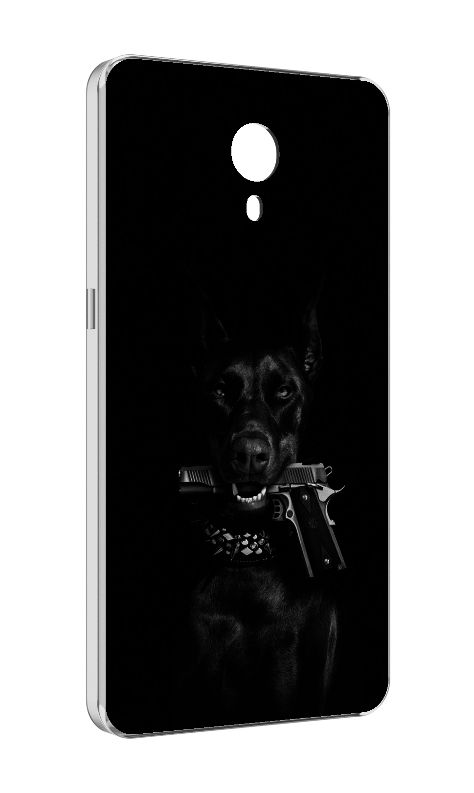 

Чехол MyPads доберман мужской для Meizu M3 Note, Прозрачный, Tocco