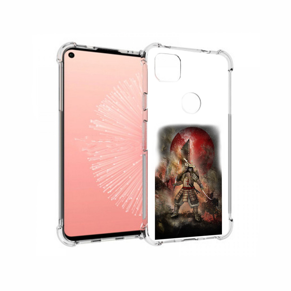

Чехол MyPads Tocco для Google Pixel 4A китайскийвоин, Прозрачный, Tocco