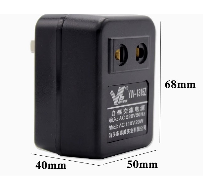 

Трансформатор Yuewei YW-1315Z IN220V OUT110V, YW-1315Z