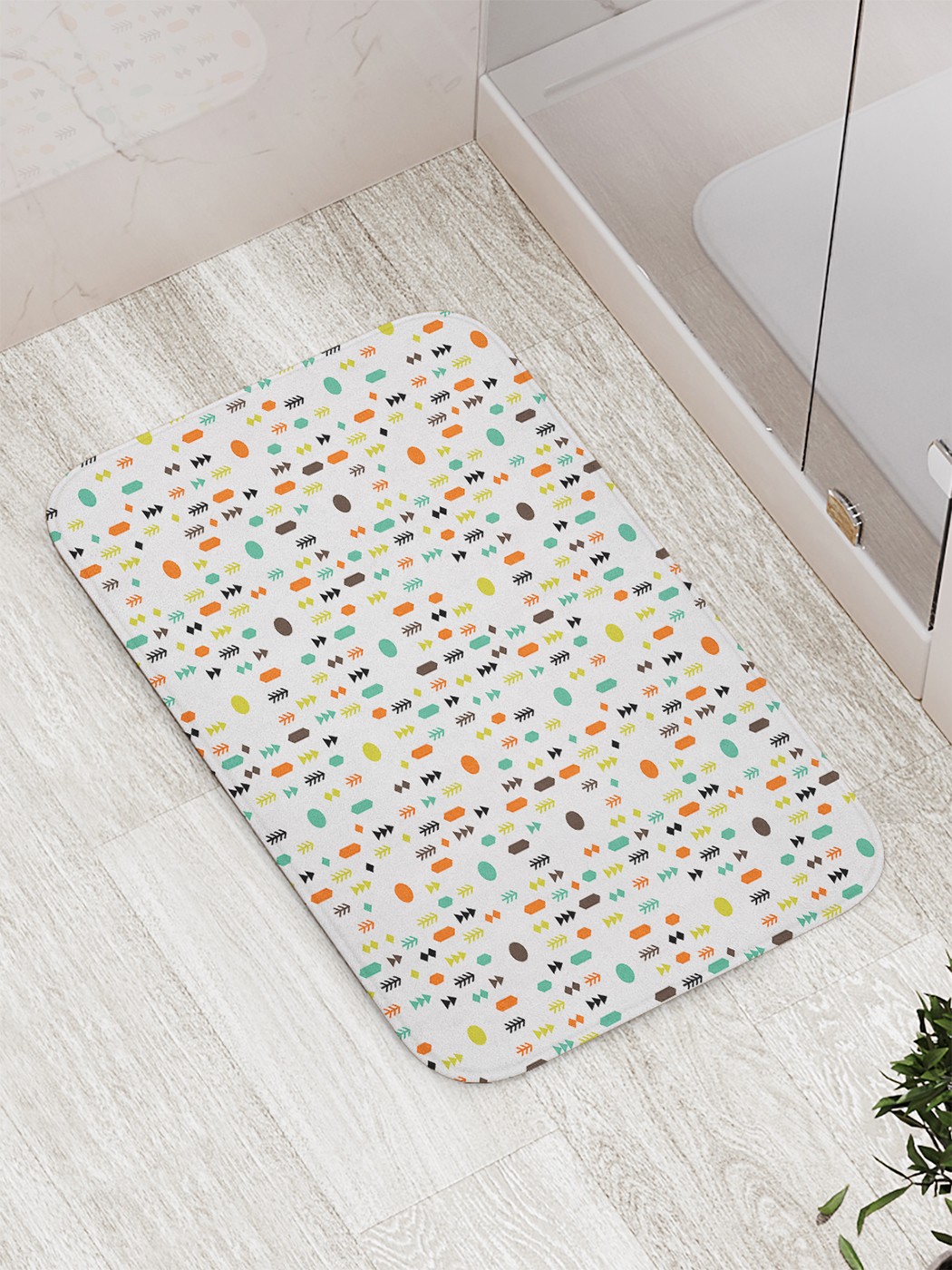 

bath_70817 Коврик противоскользящий для ванной, сауны, бассейна, 77х52 см