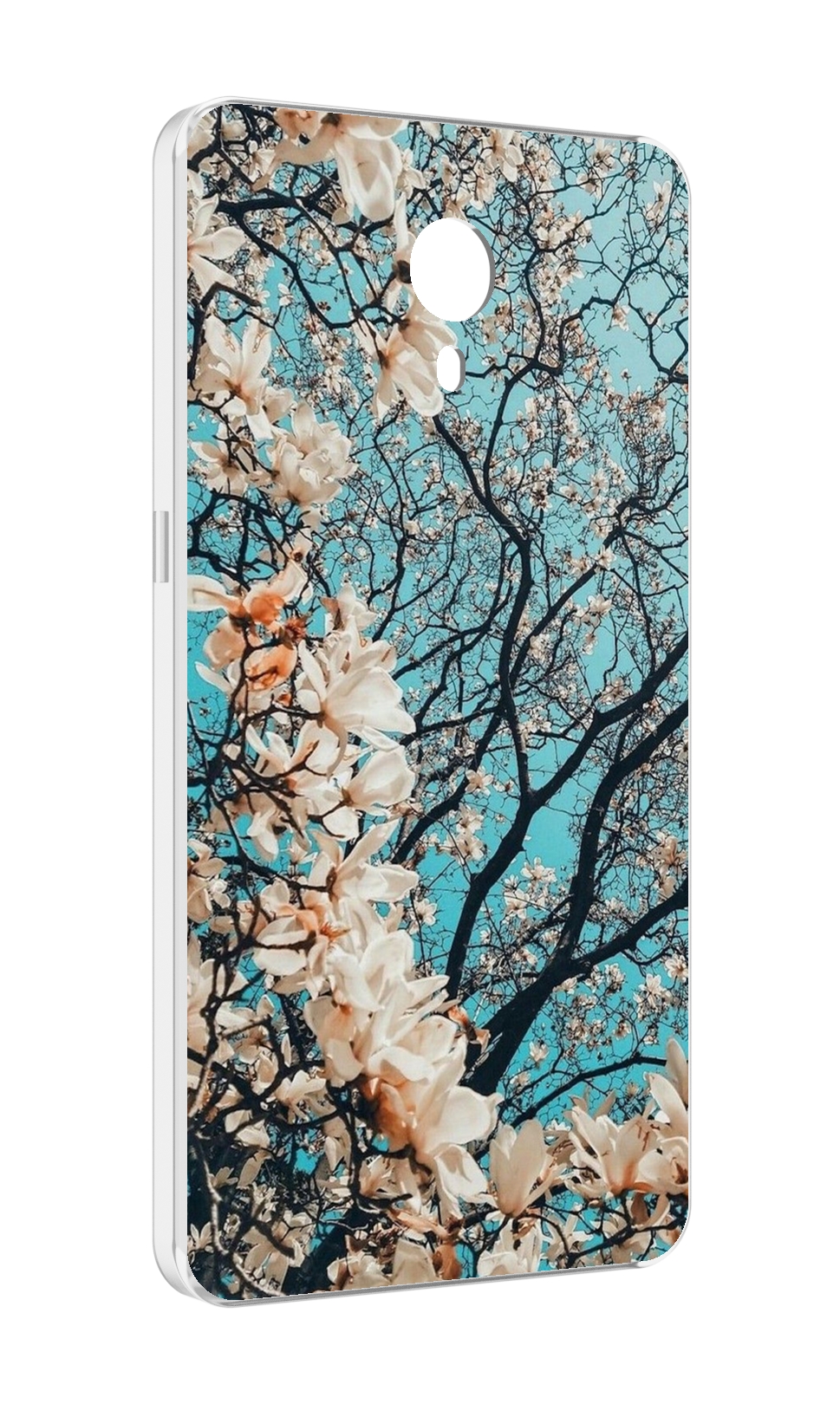 

Чехол MyPads дерево-с-цветочками для Meizu M3 Note, Прозрачный, Tocco