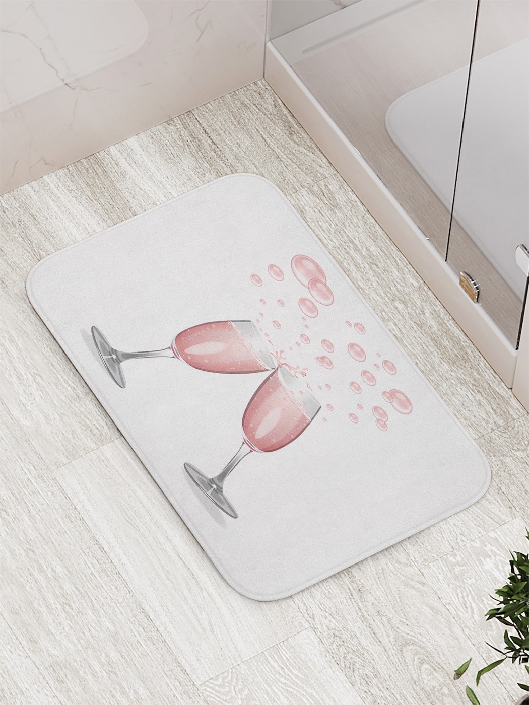 

bath_70811 Коврик противоскользящий для ванной, сауны, бассейна, 77х52 см