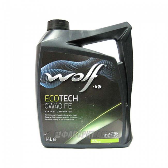 

Wolf Моторное масло Wolf Ecotech 0W40 Fe 4l