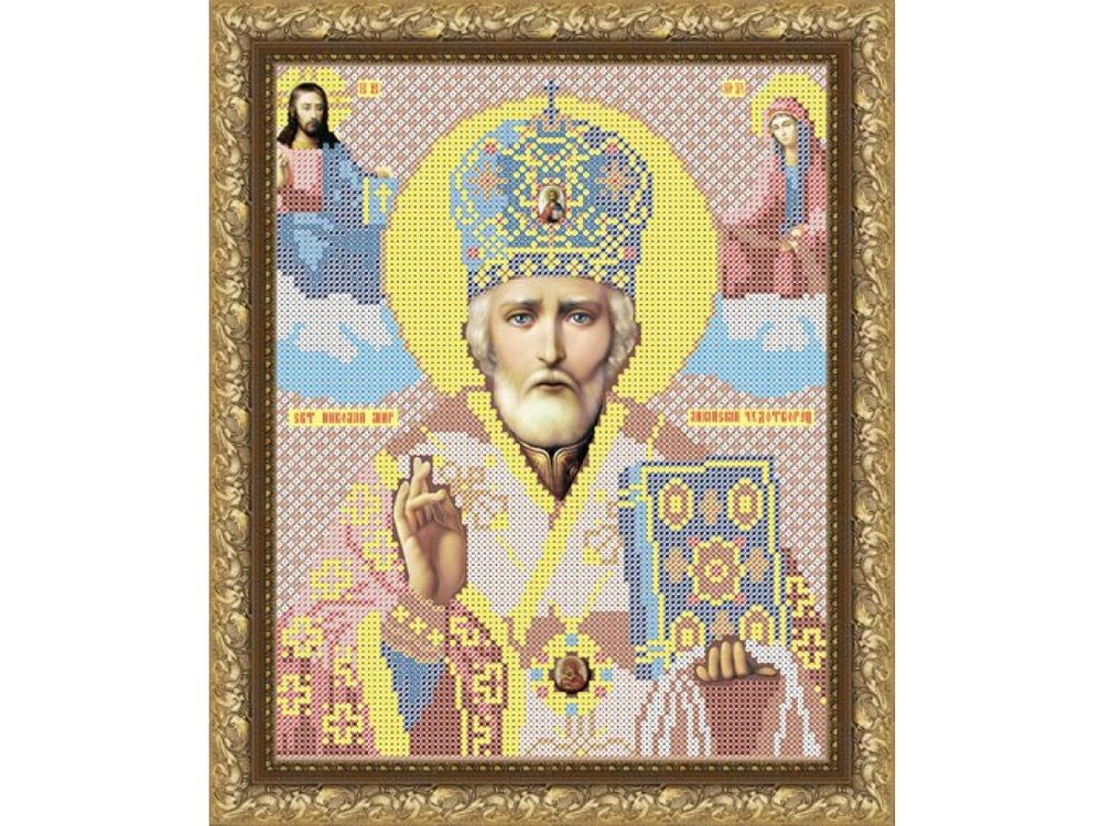 

Рисунок на ткани «Николай Чудотворец»