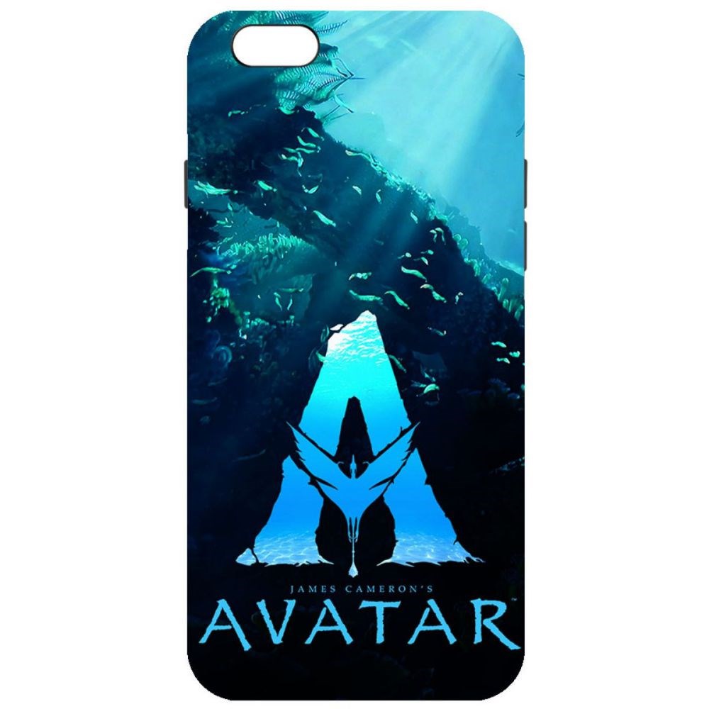 

Чехол-накладка Софт Аватар - Цветное лого для iPhone 6 Plus/6s Plus, Черный