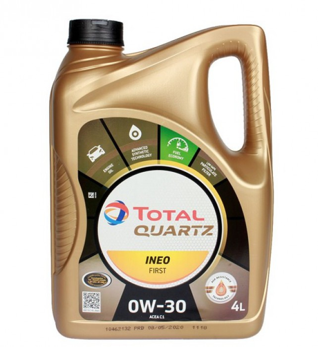 

Моторное масло Total 0W30 4л