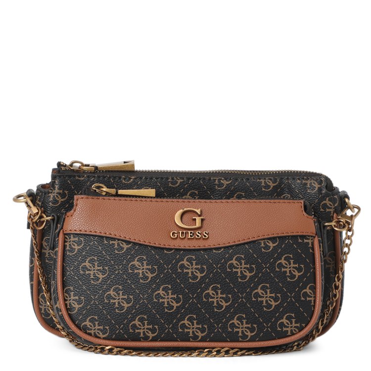

Сумка женская Guess HWQB8735700 темно-коричневый, 13х24х5 см, HWQB8735700