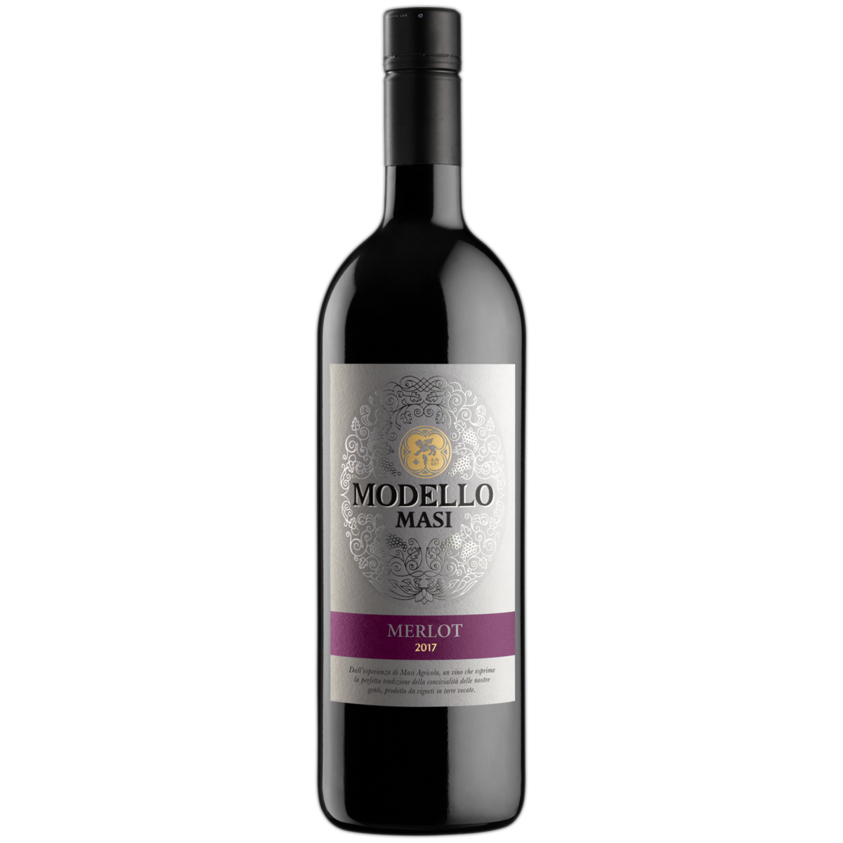 

Вино Masi Modello Merlot красное полусухое 0,75 л