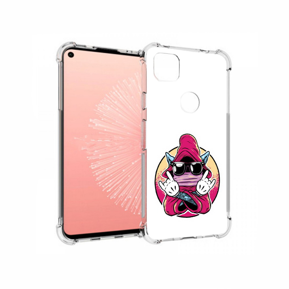 

Чехол MyPads Tocco для Google Pixel 4A йоу, Прозрачный, Tocco