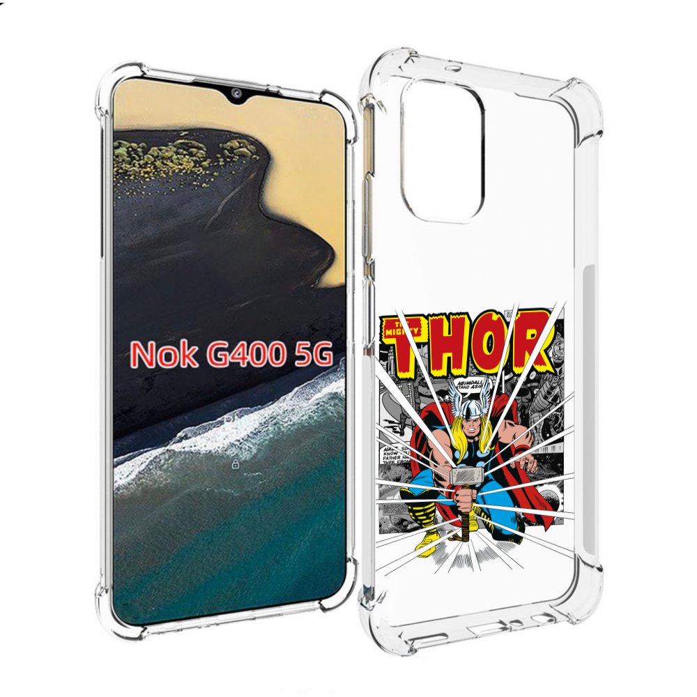 

Чехол MyPads тор рисунок для Nokia G400 5G, Прозрачный, Tocco