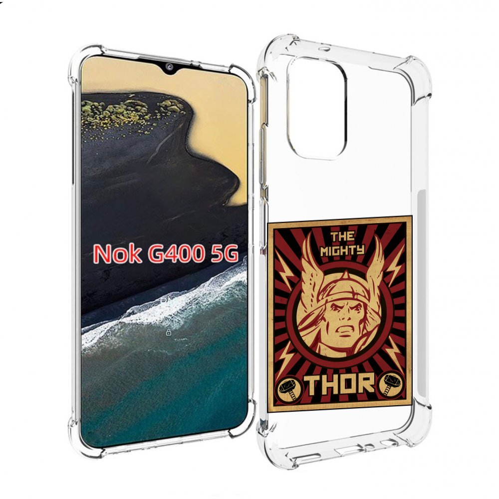 

Чехол MyPads тор лицо для Nokia G400 5G, Прозрачный, Tocco