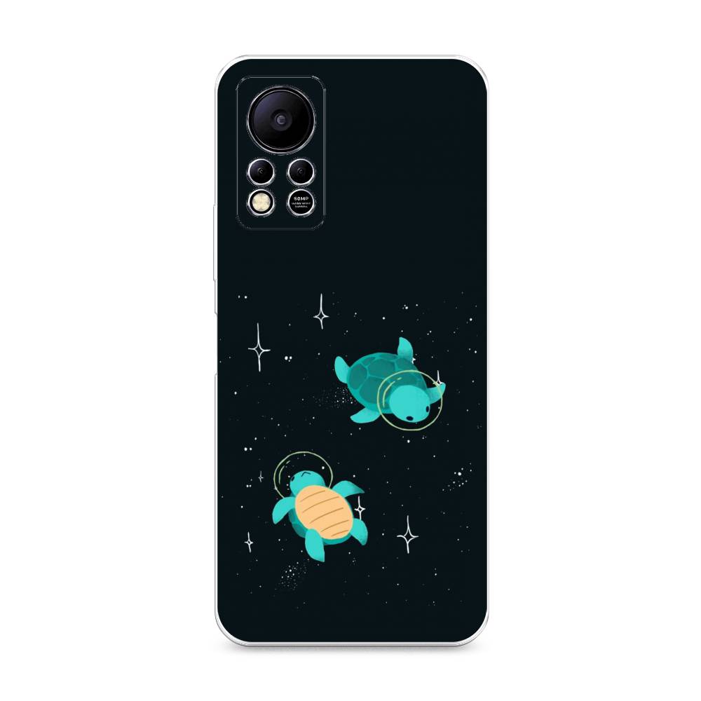 

Чехол Awog на Infinix HOT 11S NFC "Черепашки космонавты", Разноцветный, 3100950-4