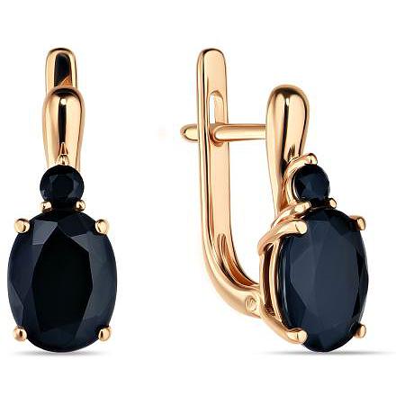 

Серьги женские из золота Лукас-Голд E01-C-L-35068-SA, сапфир, E01-C-L-35068-SA