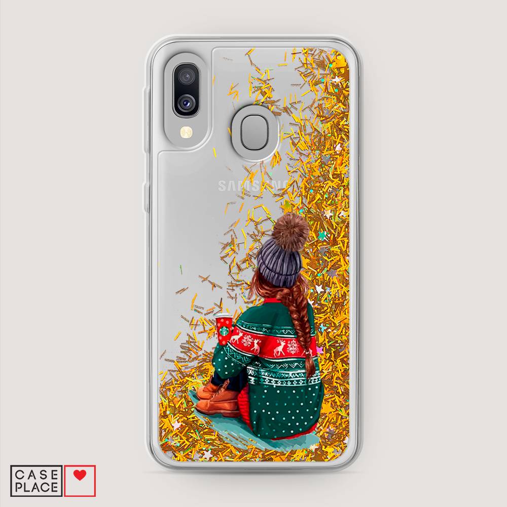 

Чехол Awog на Samsung Galaxy A40 "Winter dreams", Разноцветный, 28090-1