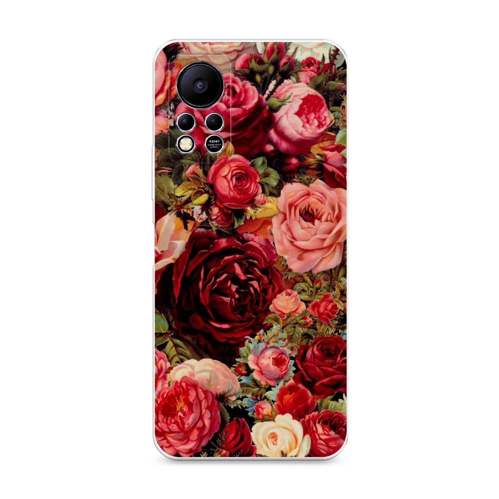 

Чехол Awog "Розы винтажные" для Infinix HOT 11S NFC, 3100950-8