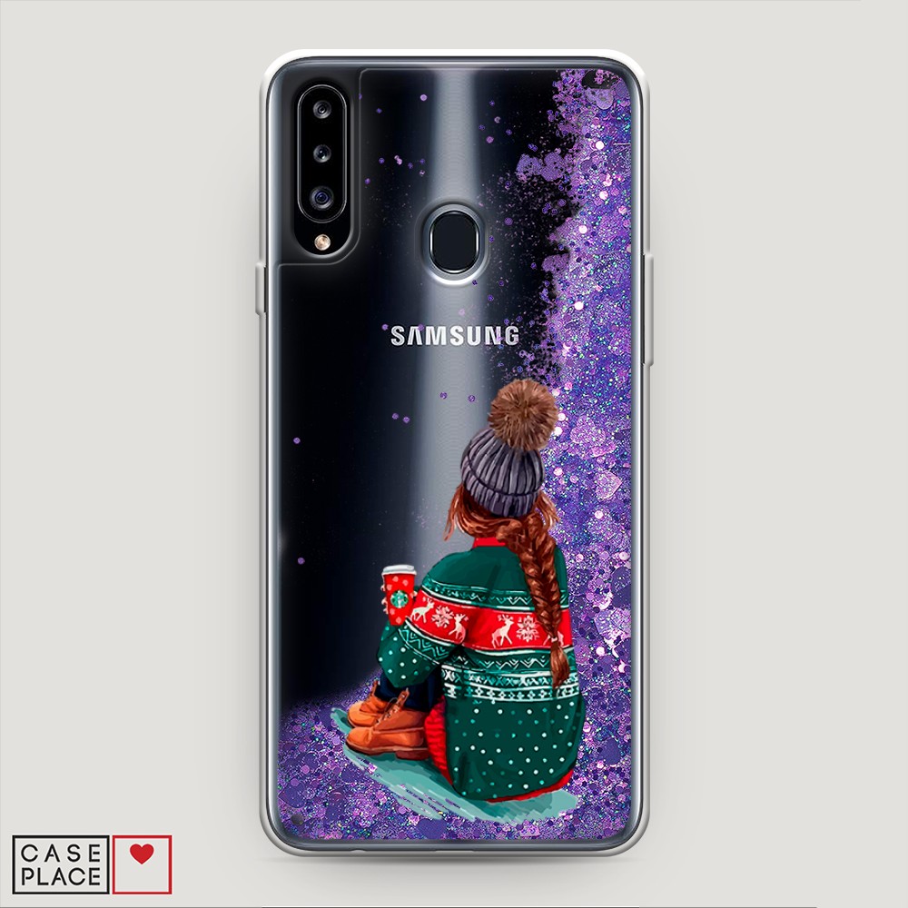 

Чехол Awog на Samsung Galaxy A20s / Самсунг A20s "Winter dreams", Разноцветный, 2100892-1