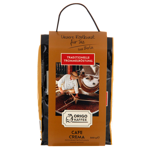 ORIGO-KAFFEE Cafe Crema Gourmetrostung, 500 г