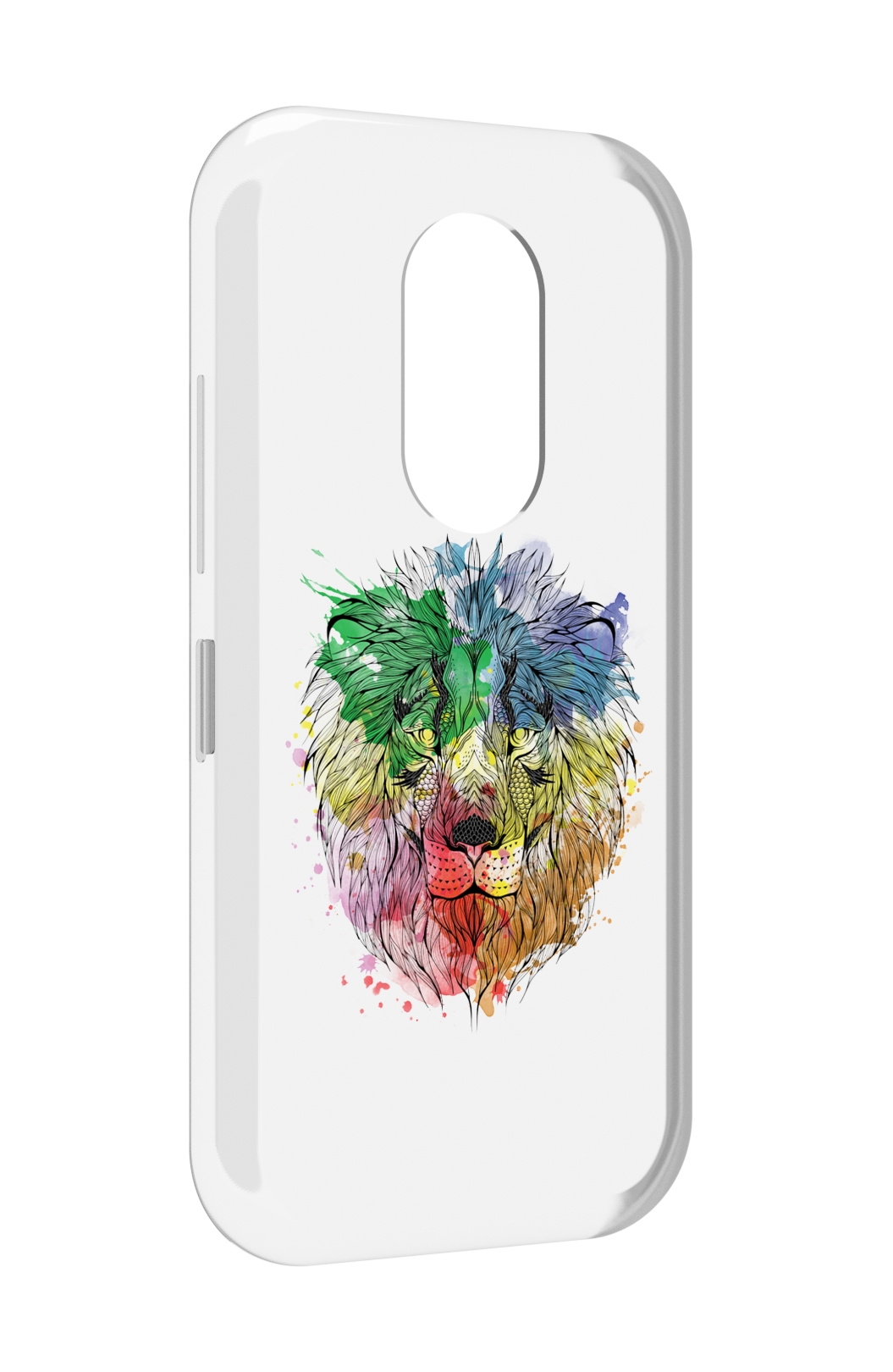 

Чехол MyPads разноцветный гордый лев для Doogee S61 / S61 Pro, Прозрачный, Tocco